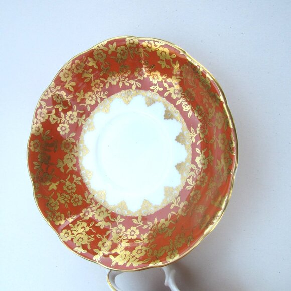 VTG ROYAL ALBERT CUP(BUCKINGHAM) & SAUCER(CONSORT), DISPLAY TEA SET - Picture 6 of 9